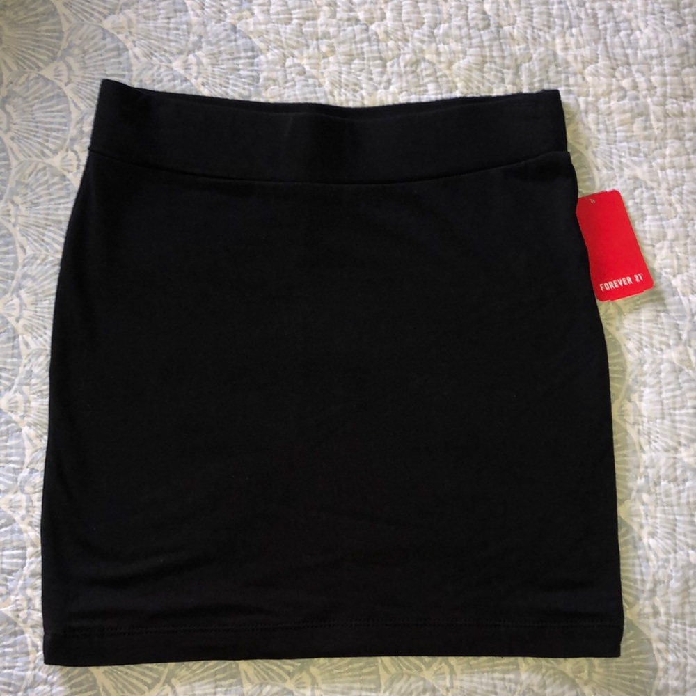 Forever 21 black pencil skirt